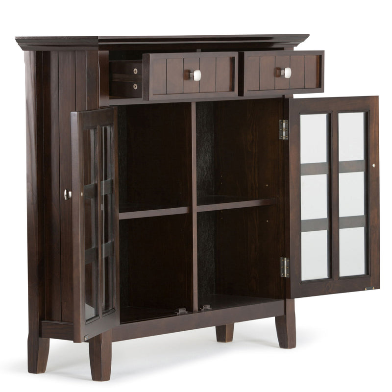 Acadian - Entryway Storage Cabinet - Brunette Brown - R&R Furniture Gallery (Fountain Valley, CA)