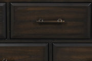 9 Drawer Dresser - Mahogany - R&R Furniture Gallery (Fountain Valley, CA)