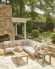 Clare View - Outdoor Sectional - R&R Furniture Gallery (Fountain Valley, CA)
