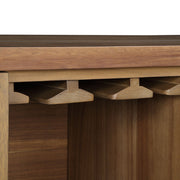 Pascaline - Server - Rustic Brown & Oak - R&R Furniture Gallery (Fountain Valley, CA)