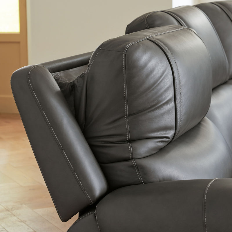 5Z - Pittson - Power Reclining Sectional - R&R Furniture Gallery (Fountain Valley, CA)