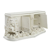 Adara - Server - Antique White - R&R Furniture Gallery (Fountain Valley, CA)
