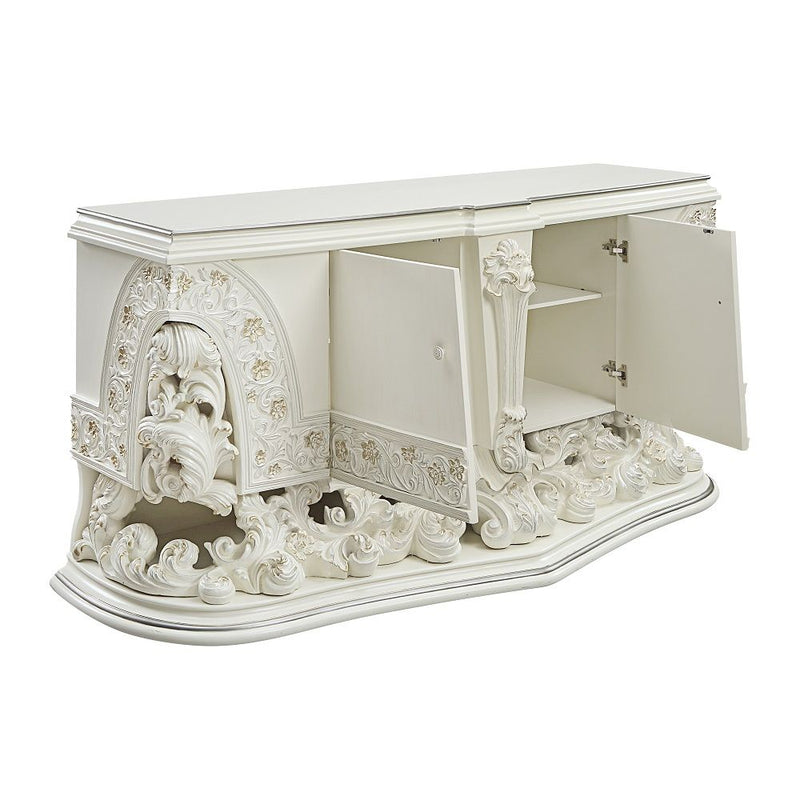 Adara - Server - Antique White - R&R Furniture Gallery (Fountain Valley, CA)