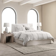 Jayson - Linen Cashmere 3 Piece Duvet Set - R&R Furniture Gallery (Fountain Valley, CA)