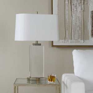 Genevieve - Crystal Table Lamp - Brass / Gold