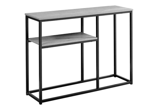 Accent Console Table For Entryway, Contemporary & Convenient Design - Gray - R&R Furniture Gallery (Fountain Valley, CA)