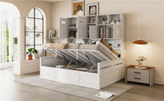 Daybed With All-In-One Cabinet And Shelf - R&R Furniture Gallery (Fountain Valley, CA)
