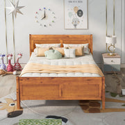 Platform Bed Frame Mattress Foundation Sleigh Bed With Headboard / Footboard / Wood Slat Suppor - R&R Furniture Gallery (Fountain Valley, CA)