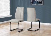 Dining Chair, Side, Upholstered For Dining Room, Contemporary & Modern (Set of 2) - R&R Furniture Gallery (Fountain Valley, CA)
