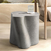Everson - Outdoor Accent Table - Dark Gray - R&R Furniture Gallery (Fountain Valley, CA)