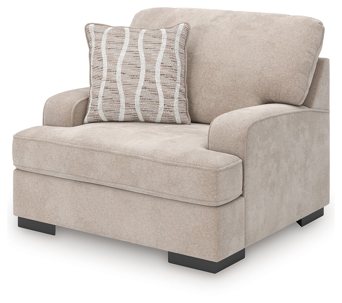 High Profile - Chair and a Half - Taupe - R&R Furniture Gallery (Fountain Valley, CA)