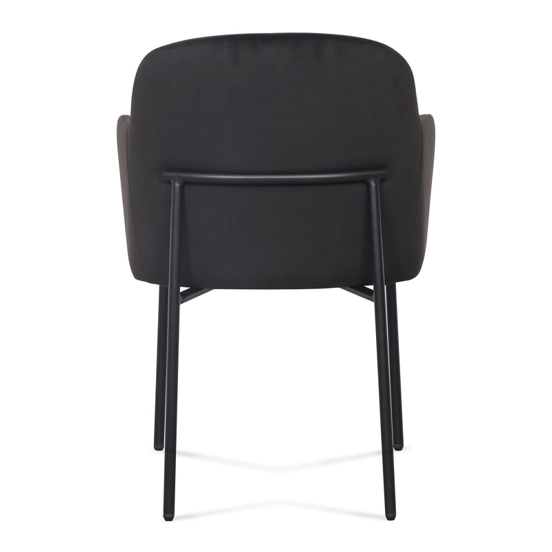 Pair of Sydney armchairs by TOV Furniture, stylish modern chairs with plush upholstery and sleek armrest design.