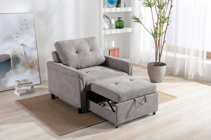 Hannah - Woven Convertible Armchair - R&R Furniture Gallery (Fountain Valley, CA)