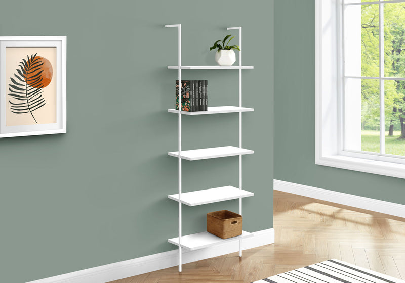 Etagere Bookcase Ladder 5 Tier For Office - R&R Furniture Gallery (Fountain Valley, CA)