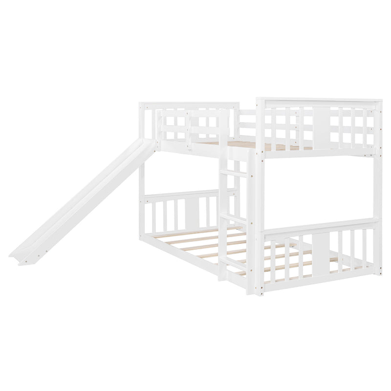 Bunk Bed With Convertible Ladder And Slide - R&R Furniture Gallery (Fountain Valley, CA)
