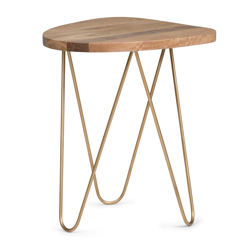 Patrice - Handcrafted Metal And Wood Accent Table - R&R Furniture Gallery (Fountain Valley, CA)