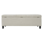Upholstered Storage Ottoman Bench - R&R Furniture Gallery (Fountain Valley, CA)