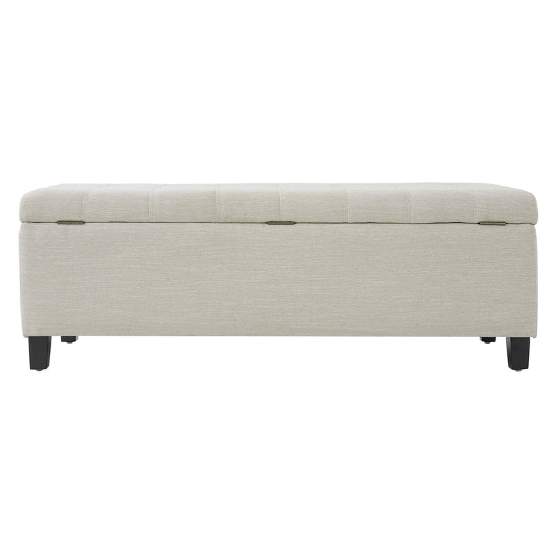 Upholstered Storage Ottoman Bench - R&R Furniture Gallery (Fountain Valley, CA)