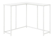 Corner Accent Console Table For Entryway, Unique L-Shaped Design - R&R Furniture Gallery (Fountain Valley, CA)
