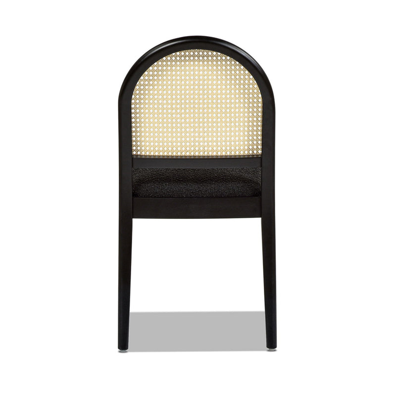 Panama - Curved Cane Side Dining Chair (Set of 2) - R&R Furniture Gallery (Fountain Valley, CA)
