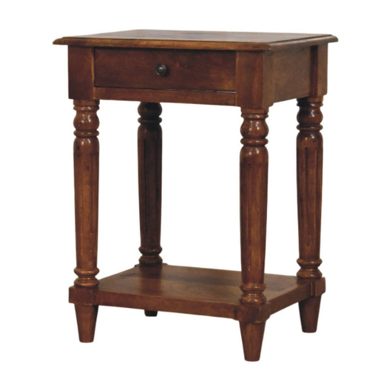 Turned Legs Drawer Table - R&R Furniture Gallery (Fountain Valley, CA)