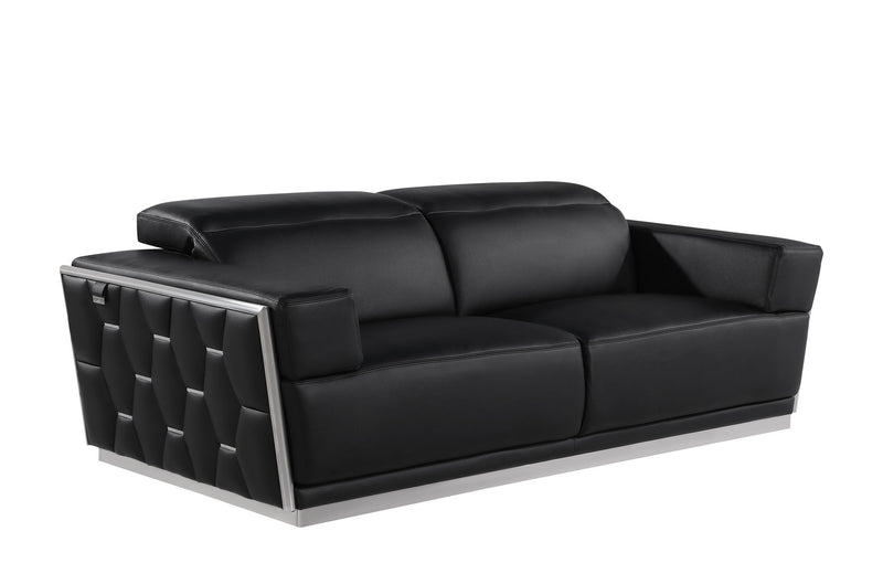 1111 - Leather Sofa - R&R Furniture Gallery (Fountain Valley, CA)