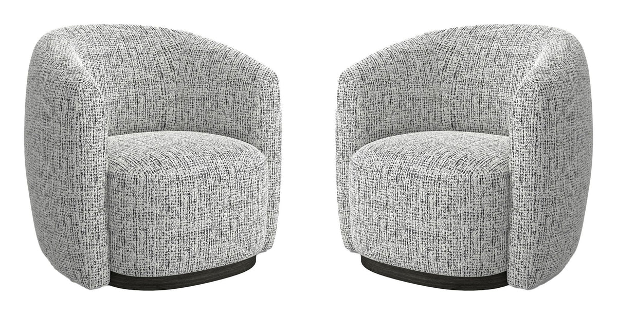 Tatum - Swivel Accent Chair - R&R Furniture Gallery (Fountain Valley, CA)