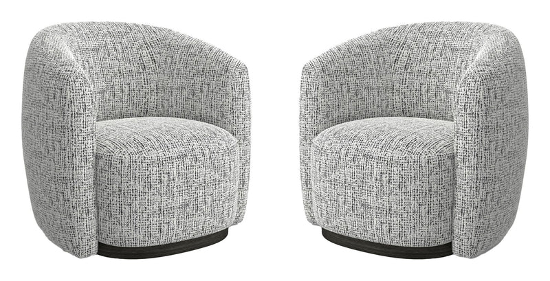 Tatum - Swivel Accent Chair - R&R Furniture Gallery (Fountain Valley, CA)