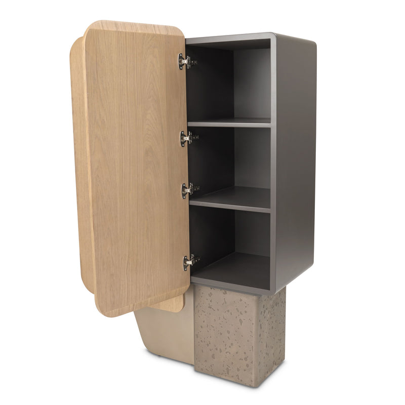Bristol Point - Bar Cabinet - Saddle Brown - R&R Furniture Gallery (Fountain Valley, CA)