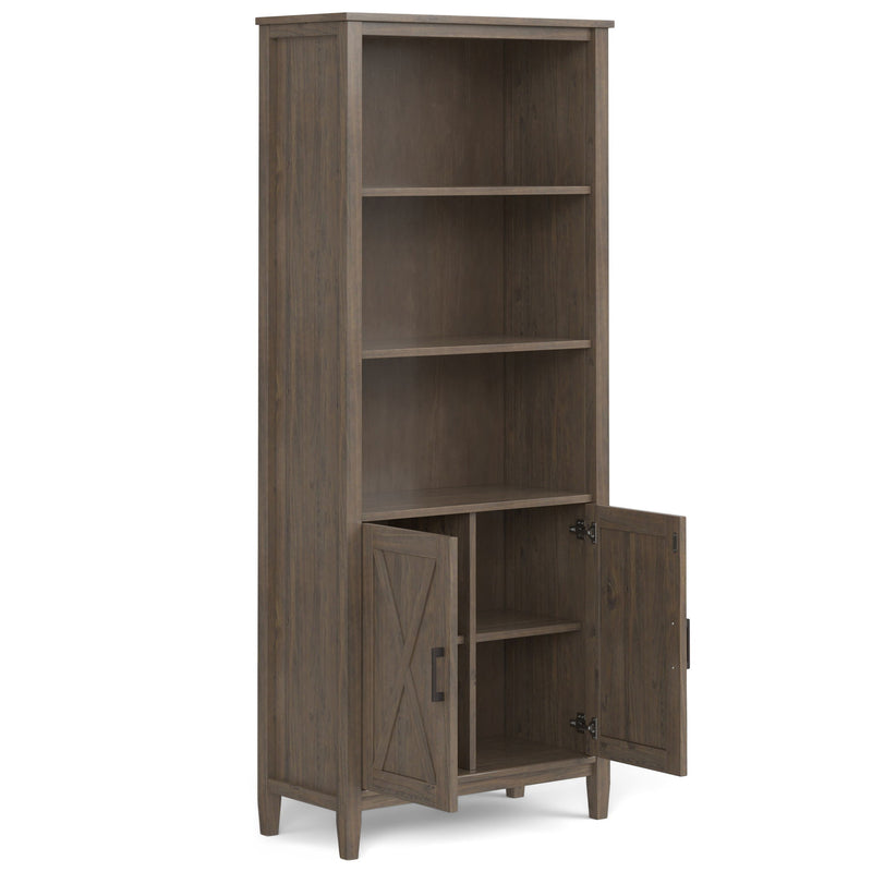 Ela - Bookcase - Smoky Brown - R&R Furniture Gallery (Fountain Valley, CA)