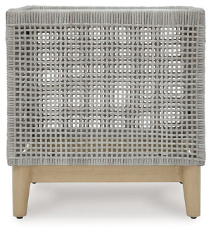 Seton Creek - Square End Table - Gray - R&R Furniture Gallery (Fountain Valley, CA)