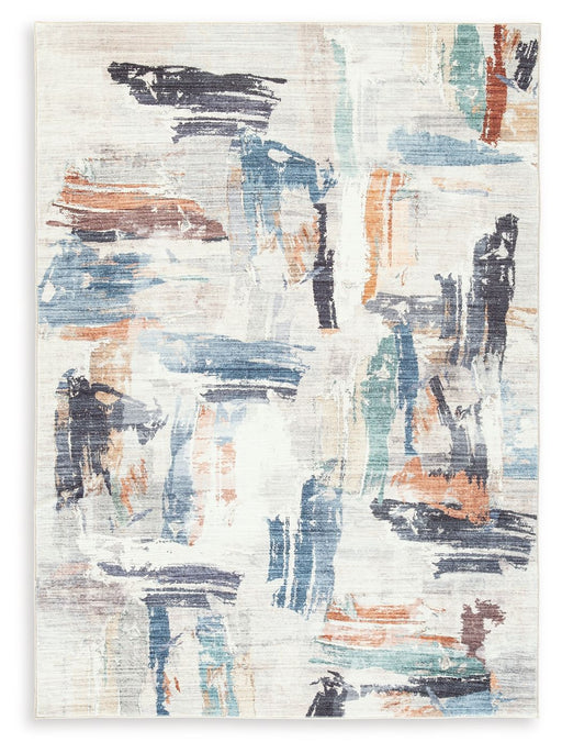 Hessland - Washable Rug - R&R Furniture Gallery (Fountain Valley, CA)
