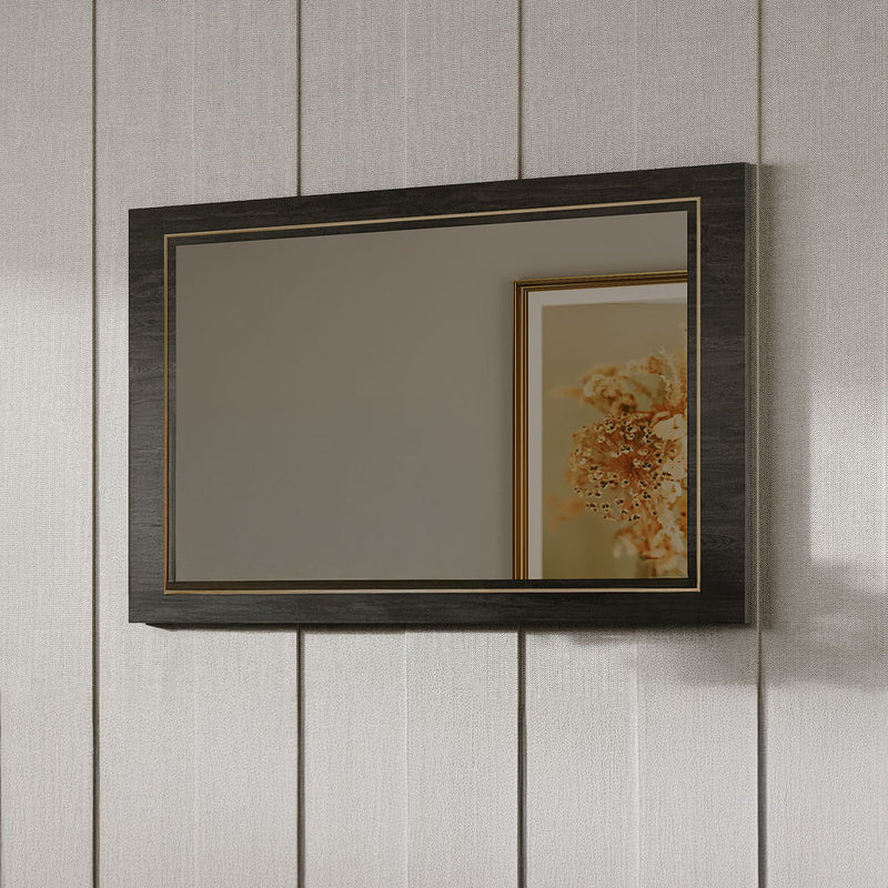 Venezia - Accent Mirror - Gray - R&R Furniture Gallery (Fountain Valley, CA)