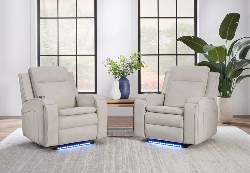 Armstrong - Power Recliner With Heat, Massage And Auto-Glide - R&R Furniture Gallery (Fountain Valley, CA)