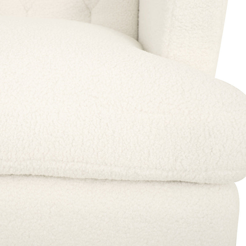 Upholstered Accent Chair Tufted Armchair For Living Room And Bedroom - R&R Furniture Gallery (Fountain Valley, CA)
