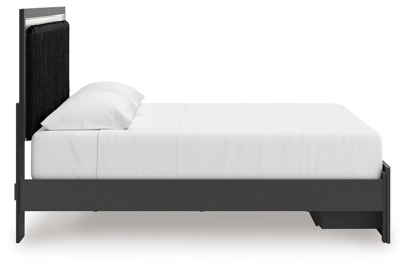 Zuraleus - Upholstered Panel Platform Storage Bed - R&R Furniture Gallery (Fountain Valley, CA)