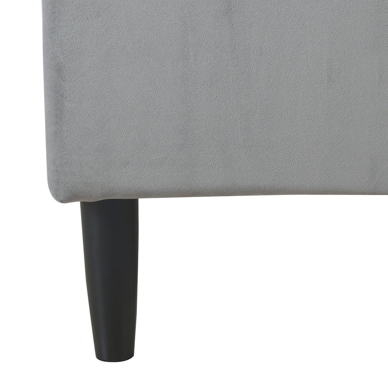 Aspen - Vertical Tufted Modern Headboard Platform Bed Set - R&R Furniture Gallery (Fountain Valley, CA)