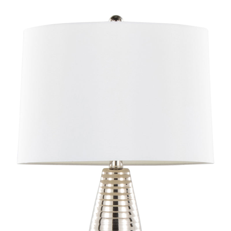 Set of two Lumi Source Maya contemporary table lamps with sleek modern design and neutral finishes.
