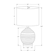 Lighting, Table Lamp, Ceramic, Transitional - Black - R&R Furniture Gallery (Fountain Valley, CA)