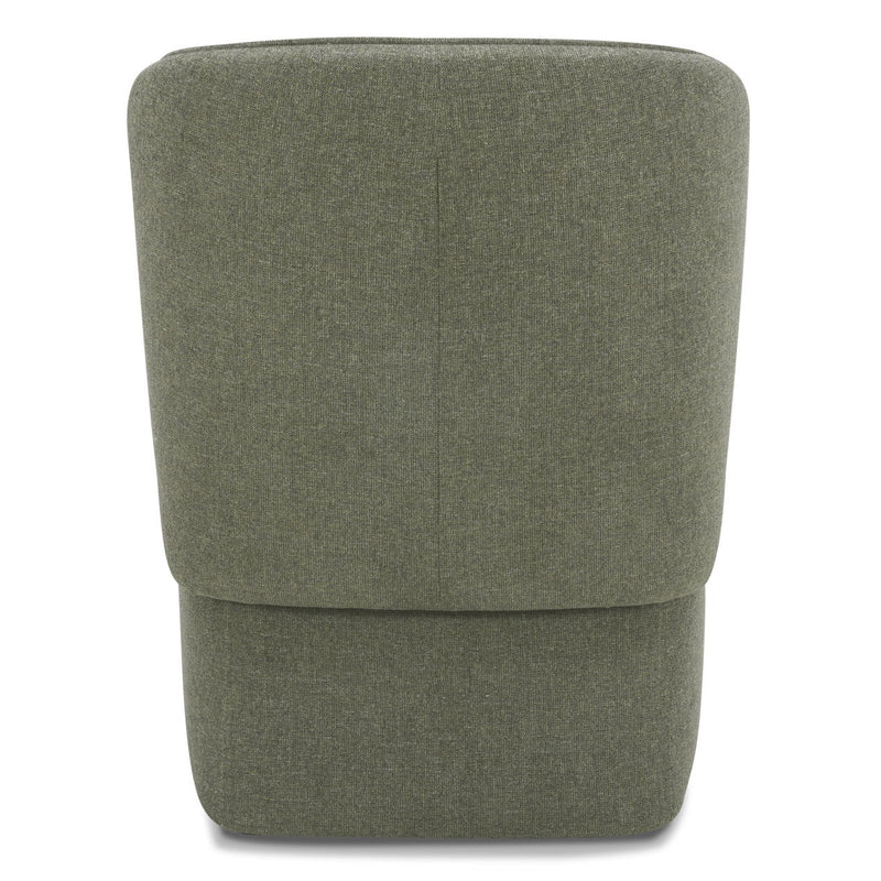 Crossings - Eden Rectangular Dining Table With 4 Upholstered Chairs - Toasted Tumbleweed & Green
