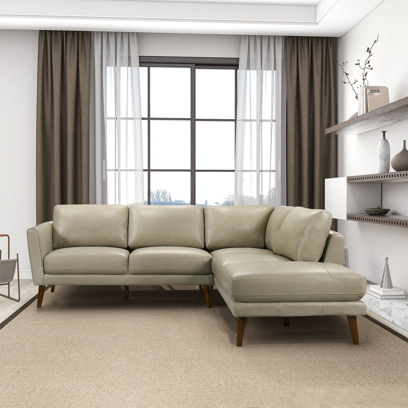 Benson - Sectional Sofa With Chaise - R&R Furniture Gallery (Fountain Valley, CA)