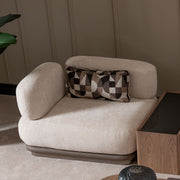 Bristol Point - LAF Chair - Fawn / Saddle Brown - R&R Furniture Gallery (Fountain Valley, CA)