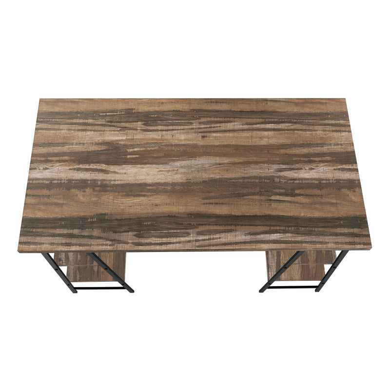 Computer Desk For Home Office, Laptop, Storage Shelves, Contemporary & Modern - R&R Furniture Gallery (Fountain Valley, CA)