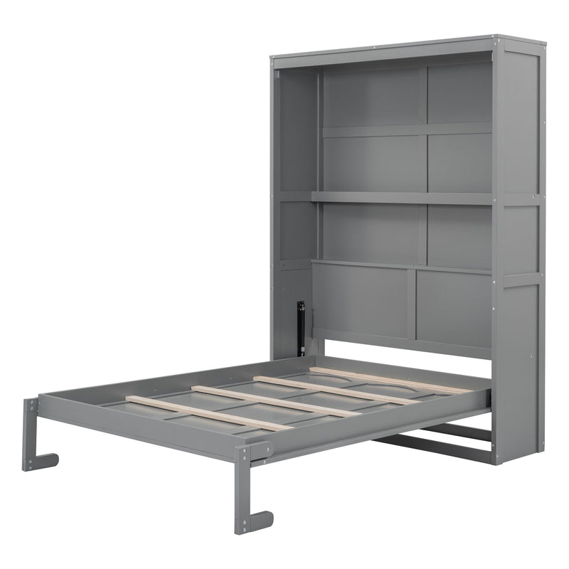 Murphy Wall Bed With Shelves, Space Saving - R&R Furniture Gallery (Fountain Valley, CA)
