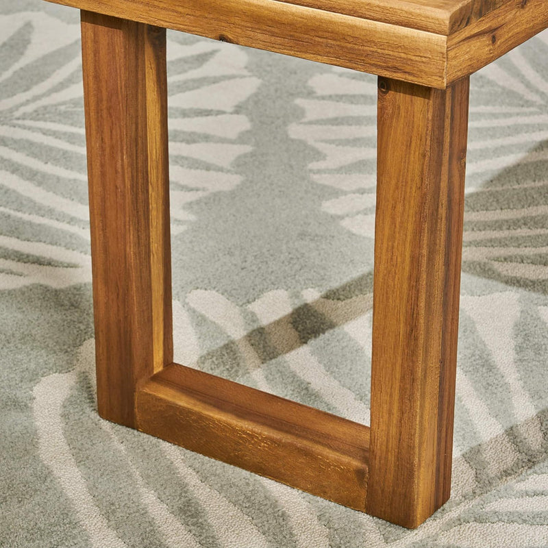 Outdoor Dining Set - Sandblast Natural Finish - R&R Furniture Gallery (Fountain Valley, CA)