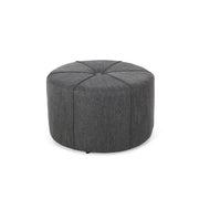 Contemporary Ottoman With Tonal Piping And Button Tuft Design - R&R Furniture Gallery (Fountain Valley, CA)