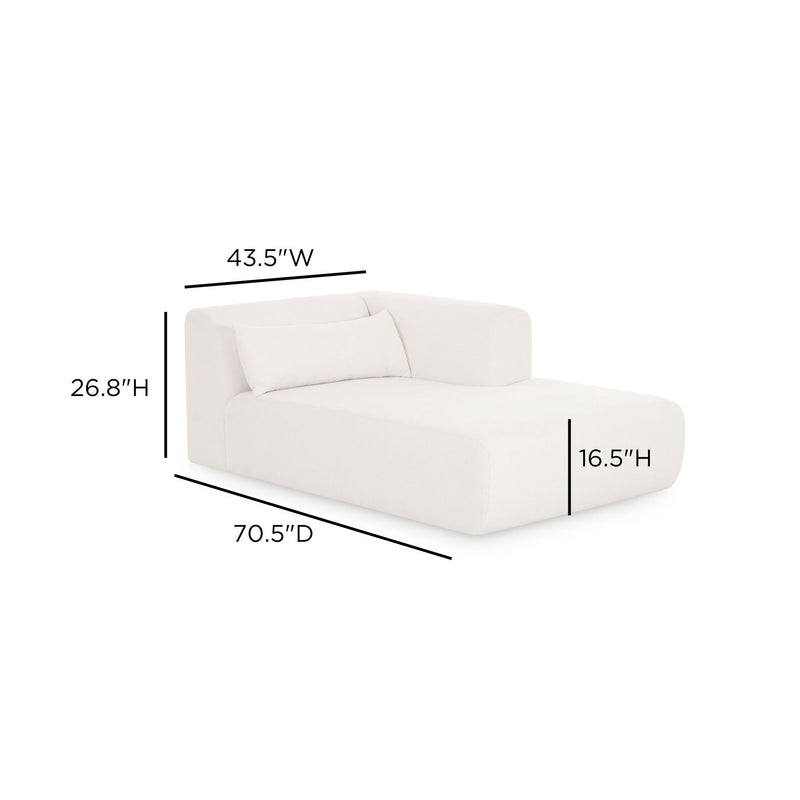 Tarra - Chenille Modular Chaise