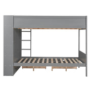 Bunk Bed With 2 Drawers And Multi Layer Cabinet - R&R Furniture Gallery (Fountain Valley, CA)
