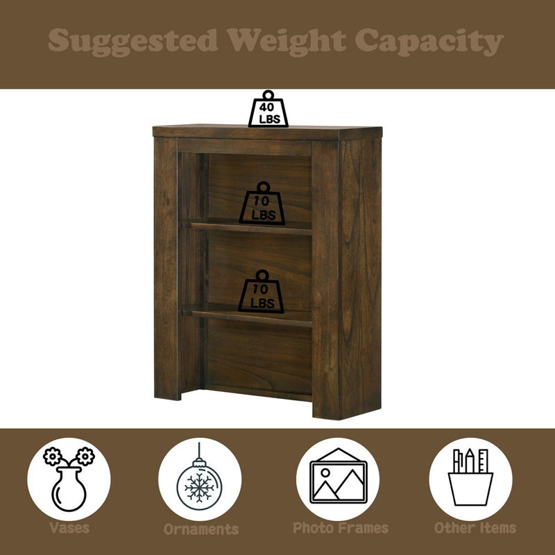 Merrilee II - Side Pier - Oak - R&R Furniture Gallery (Fountain Valley, CA)