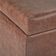 Dover - Upholstered Storage Ottoman Bench - R&R Furniture Gallery (Fountain Valley, CA)